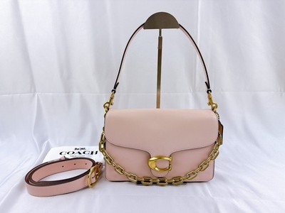 COACH Chain Tabby Shoulder Bag CY919 - Brass/Brush Pink - Outlet Neu