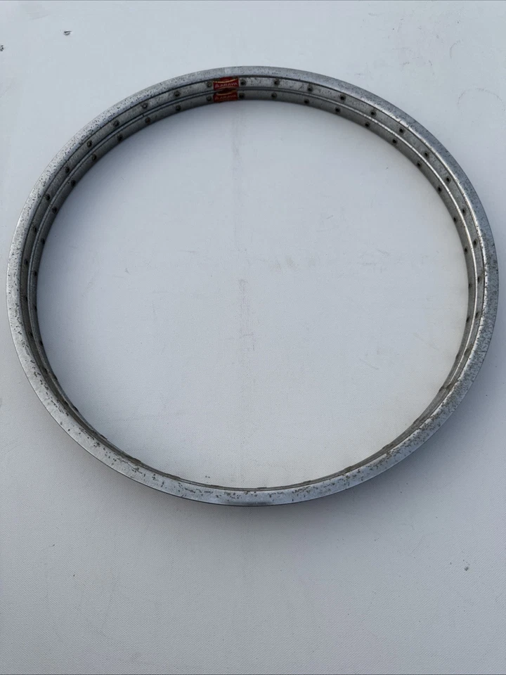 Araya 20S 20x1-1/8” Aluminio BMX Carreras 36 Agujeros Llanta Rueda Bicicleta de la Antigua Escuela Foto 2 de 4