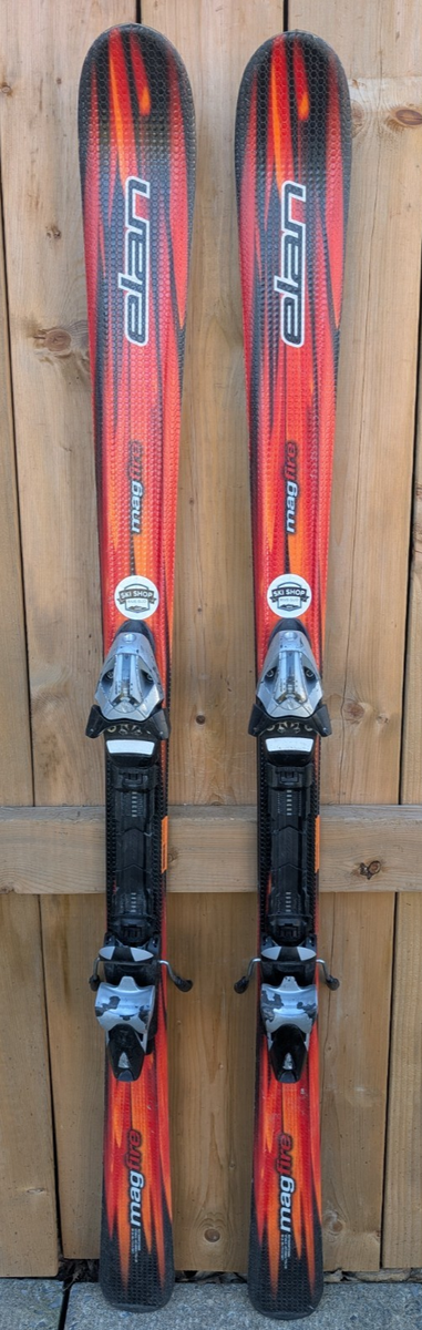 Great ELAN MAG FIRE Alpine Snow Skis Measuring 55