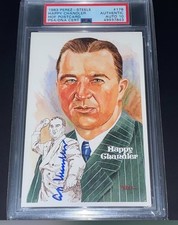 Authentic 1983 Perez Steele Happy Chandler HOF Psa/Dna AutoGrade Gem Mt 10