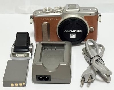Olympus PEN E-PL8 Brown 16.1MP Digital Mirrorless Camera w/Battery, Charger
