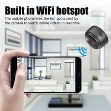 Mini Caméra Surveillance IP WiFi HD 1080p A9 Micro Enregistreur Vocal Sans Fil