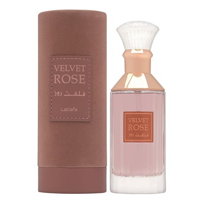 Lattafa Velvet Rose 3.4 oz Eau de Parfum Spray