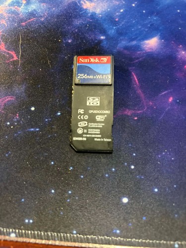 SanDisk 256 MB + WiFi SD Card - SDIO (SDWSDB-256) for PocketPC Working
