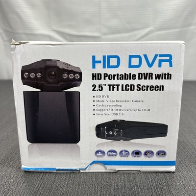 Dashcam HD DVR HD Portable DVR with 2.5'' TFT LCD Screen