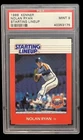 1988 kenner SLU #0 nolan ryan; inaugural starting lineup insert PSA 9  MINT