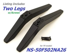 Pre-Owned Insignia NS-50F502NA26 TV Stand Legs w/Screws 250321 250327