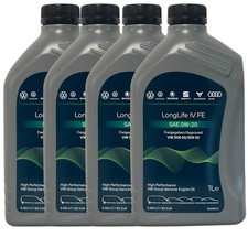 Original VW Longlife IV FE 0W20 Audi Skoda Seat Motoröl 508 00/509 00 4x 1Liter