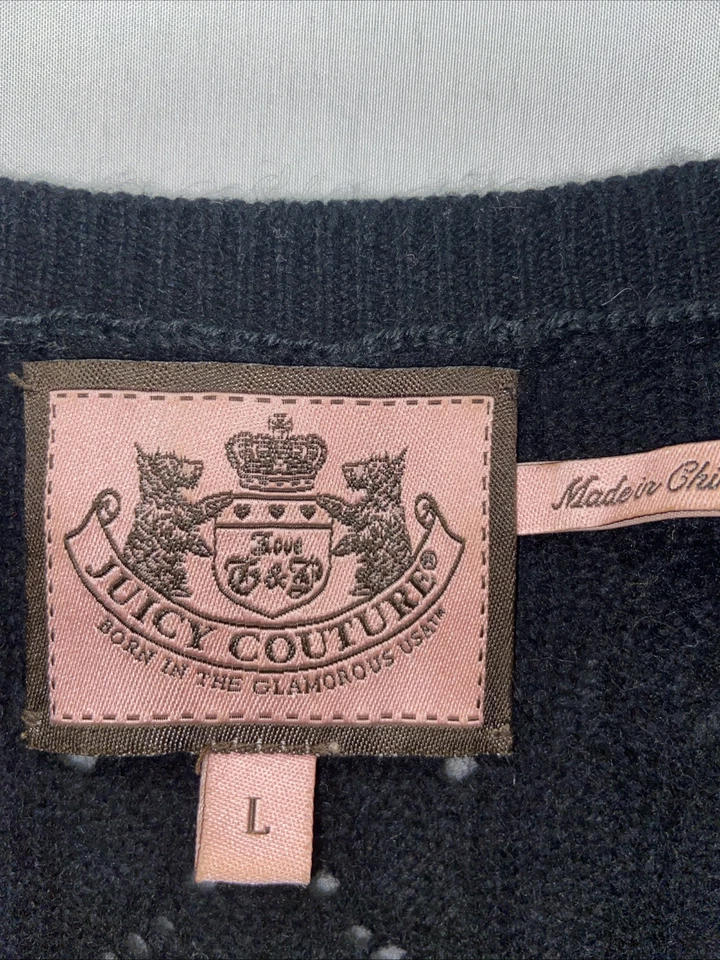 Juicy Couture Cashmere Blend Sweater Dress Size Large - Image 3 of 4