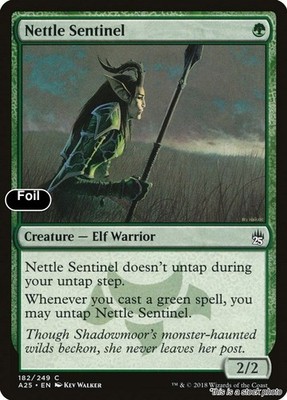 Nettle Sentinel [A25 - 182] NM Foil