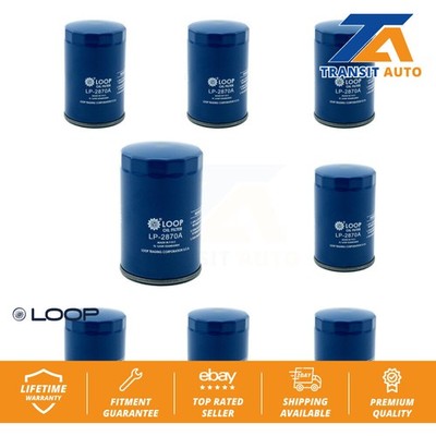 Engine Oil Filter (8 Pack) For Volkswagen Jetta Golf City Beetle Vanagon Audi TT