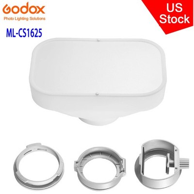 US Godox ML-CS1625 Flash Diffuser Dome Modifier Bundle for AD200Pro V1 AD400pro