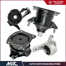 Full Set of 4 Engine Motor Transmission Mount Kit Fits 2007 2008 2009 Acura MDX