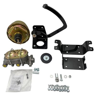 For 1932 Ford 7'' Dual Power Brake Booster Conversion Kit Disc/Disc or Disc/Drum