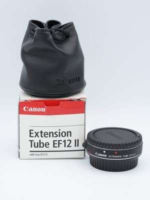 * USED * Canon Extension Tube EF12 II with Case