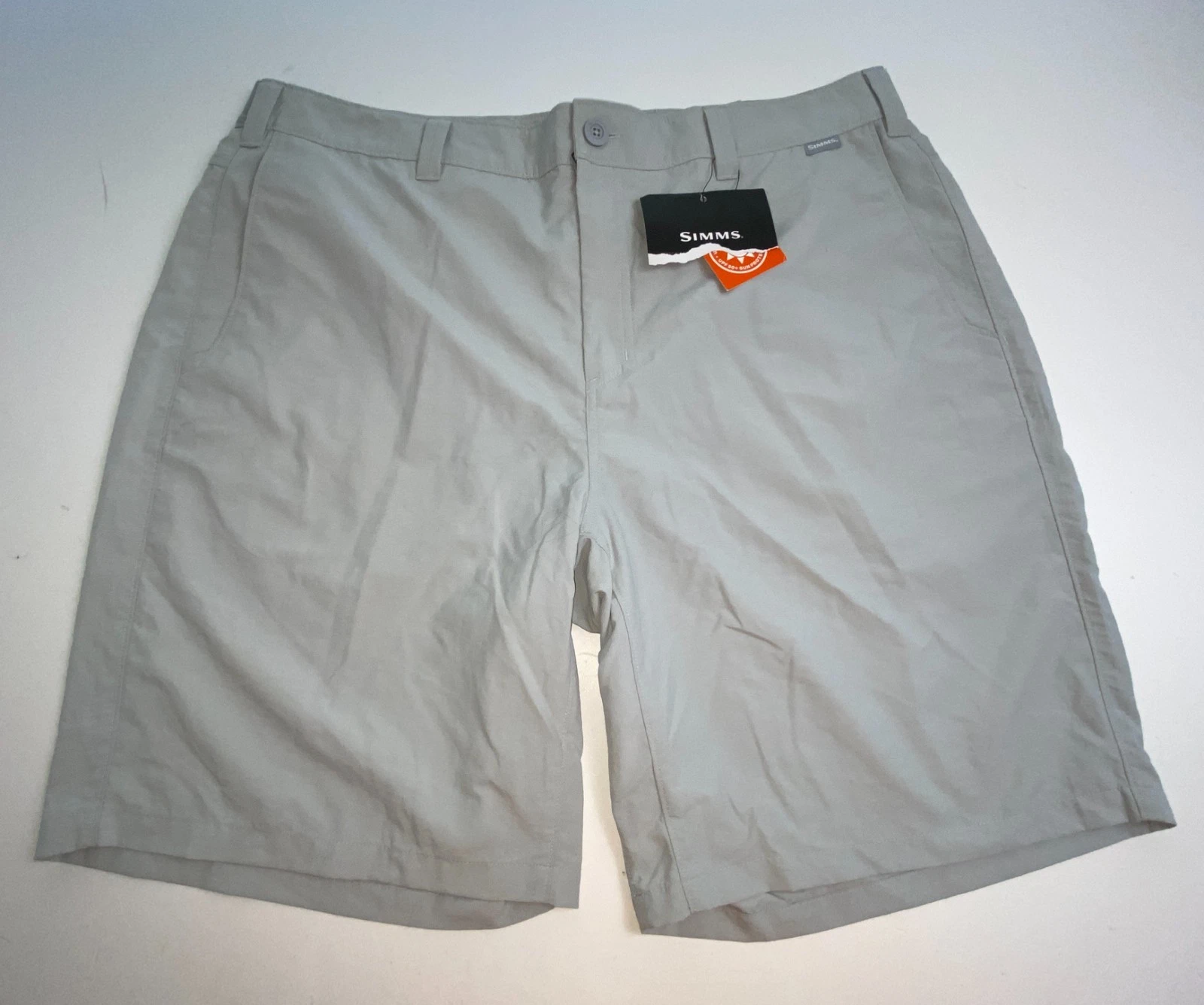 Simms Superlight Shorts Men's 40x9 Nylon UPF 50+ Fishing Lightweight Gorpcore