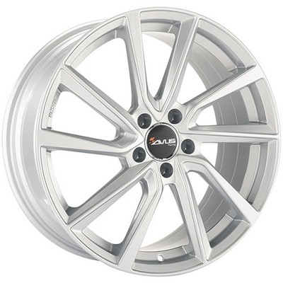 ALUFELGE AVUS AC-518 FUR CITROEN - DS BERLINGO N1 8X18 5X108 HYPER SILVER 4VE