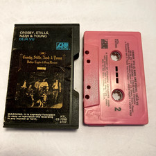 Crosby Stlls Nash Young - Deja Vu Cassette Tape - Tested - Snapcase