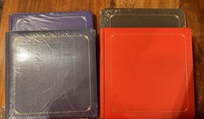 RARE HUGE LOT Set of 4 Retired Creative Memories 12x12 Albums  PAGE PROTECTORS