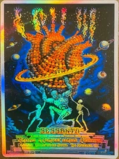 SESSANTA PRIMUS PUSCIFER APC STICKER/POSTER FOIL HOLLYWOOD BOWL
