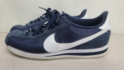 Nike Cortez Basic Nylon Obsidian 819720-411 Black Running  display picture 1
