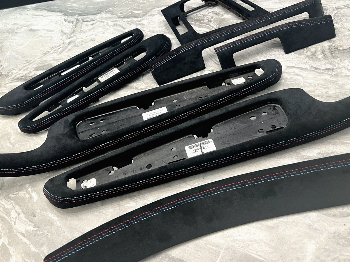 BMW E46 M3 COUPE Interior trim Set ALCANTARA M STITCHES LHD RHD | eBay