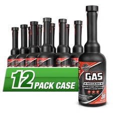 OPTI-LUBE GAS ENHANCE FUEL ADDITIVE - Case of 12 Long Neck 8oz Bottles