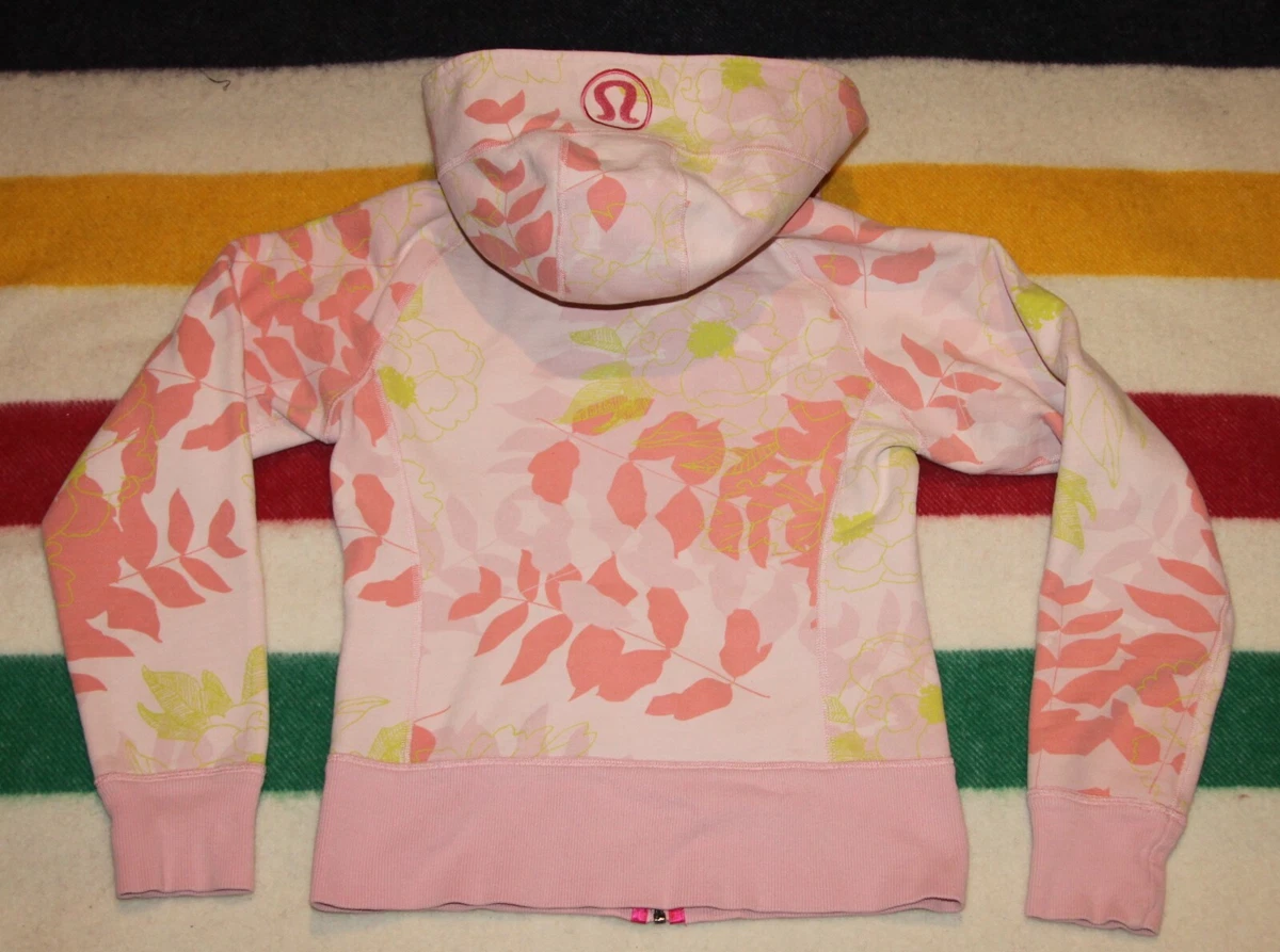 Lululemon floral shop scuba hoodie