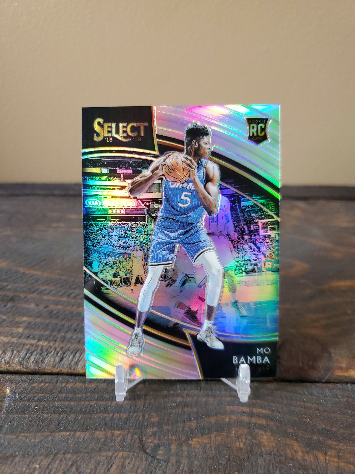 MO BAMBA 2018-19 Panini Select COURTSIDE SILVER Prizm Rookie #259 MAGIC RC Rare