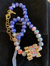 Lele Sadoughi Confetti Gold Plated Statement Necklace