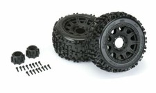 Badlands 3.8" All Terrain Tires Mounted 2 Pro-Line Racing 117810