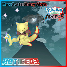 Pokemon Legends: Arceus Shiny Abra Max Stats