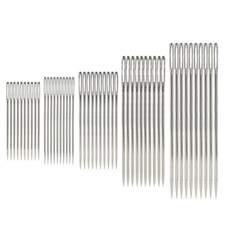 5 Sets Self Threading Embroidery Needles Big Eye Sewing Yarn Knitting Needles