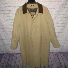 L.L. Bean Vintage Mens Made in USA. Trench Coat Size Large