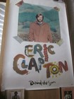 Eric Clapton 1985 Behind The Sun Promo Poster Collins East Dunn Oldaker Stainton — photo 1