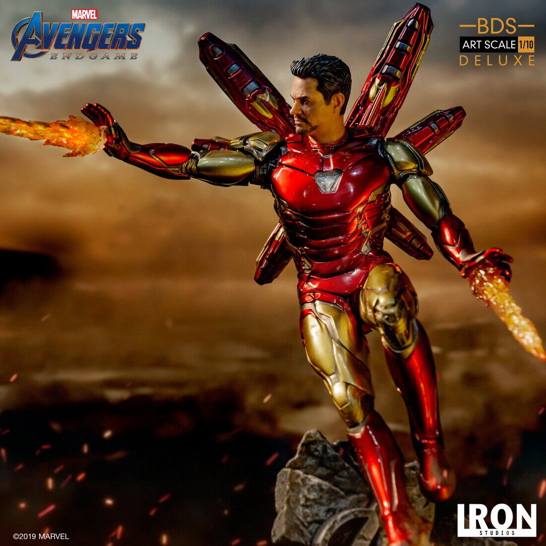 iron man mark 85 statue