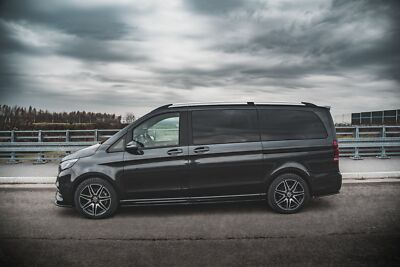 Maxton Design Seitenschweller Ansatz (Paar) passend für Mercedes V-Klasse Long A