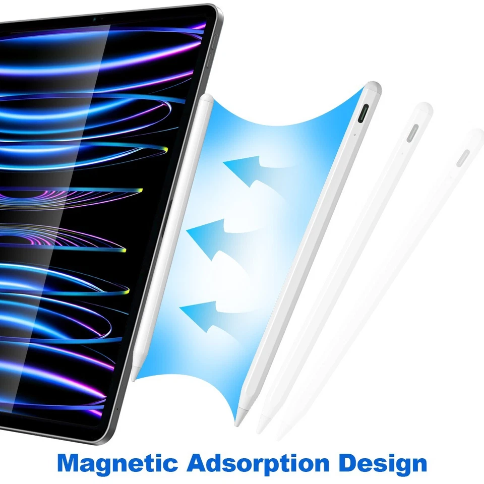 Active Pencil Stylus for iPad 10th 9th mini/iPad Pro M4 M5 6th 5th Air M2 M3 Pen - Image 3 of 4