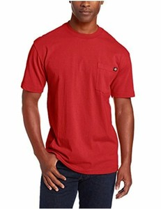 dickies men's heavyweight crew neck short sleeve tee