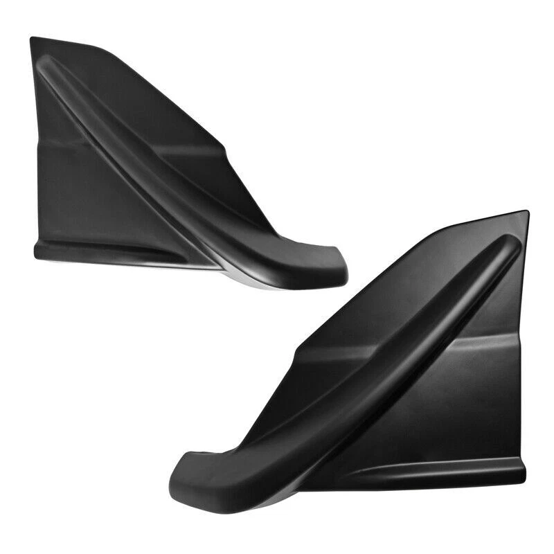 Alerón labial de parachoques esquina lateral panel divisor ajuste 2019-2022 Subaru Forester Foto 2 de 4