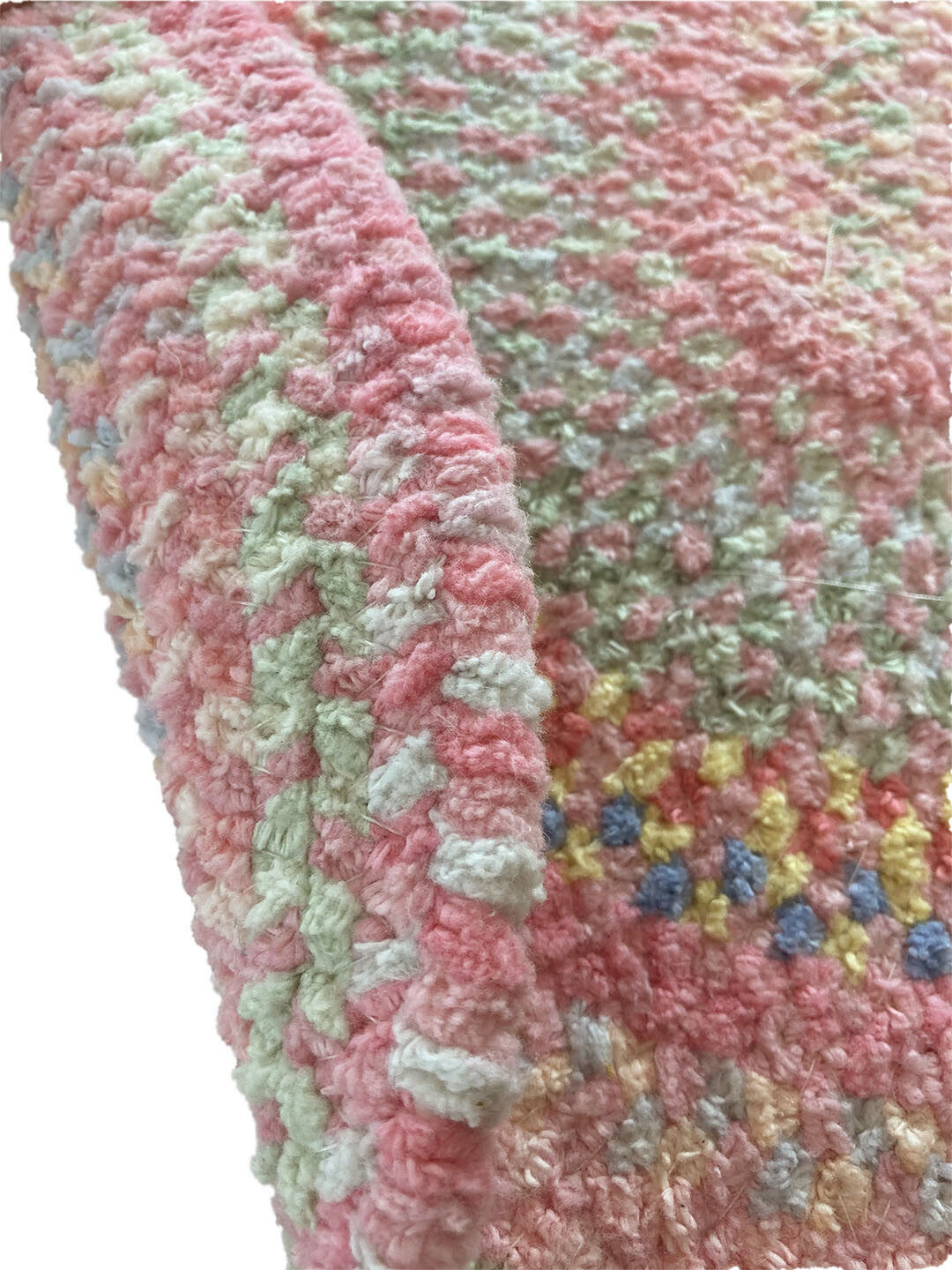 Capel Rugs Soft Cotton Chenille Country Braided Rug Babys Breath Tea