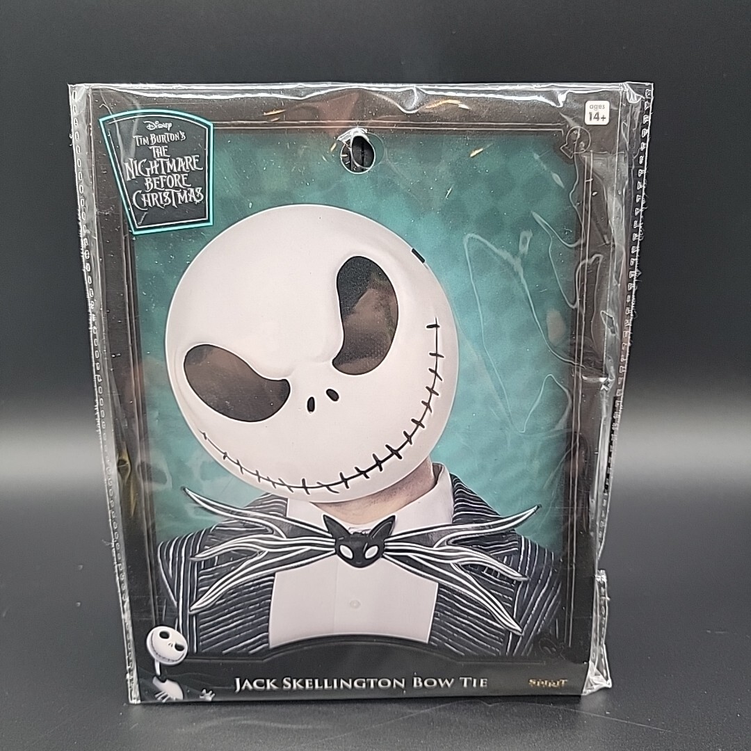 nightmare before christmas jack skellington bow tie