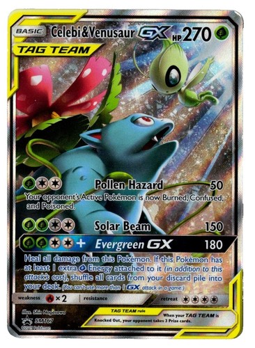Venusaur & Snivy GX CSMPaC 001/023 Pokemon Sun & Moon S-Chinese