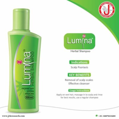 JRK Siddha Lumina Shampoo 100ml Hibiskus Natural Ayurveda Soft Hair Druff