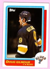 1986-87 Topps Doug Gilmour #93 St. Louis Blues