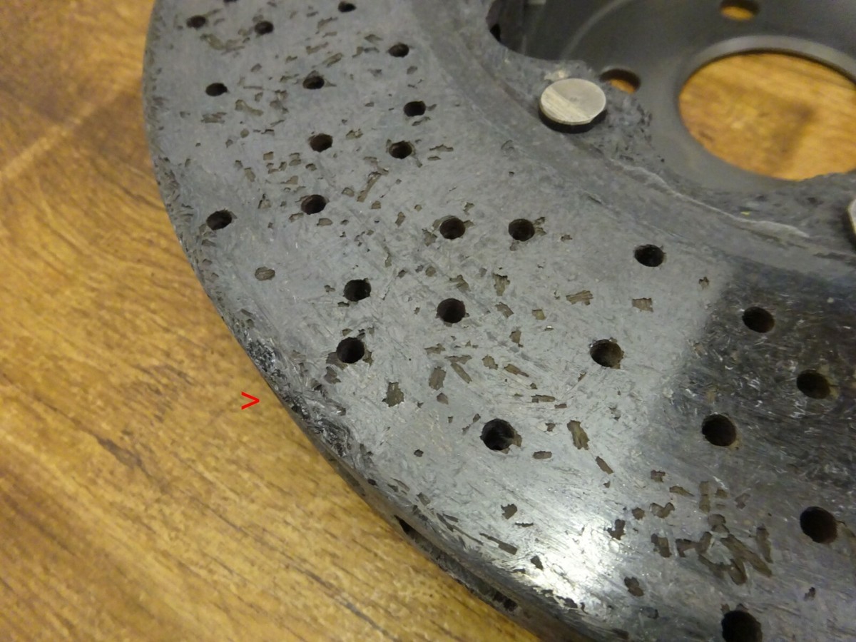 1 x SLR McLaren 722 KERAMIK Bremsscheibe CERAMIC Mercedes-Benz  