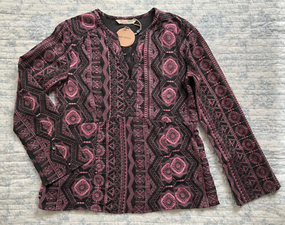 Odd Molly * Cornelia Bluse * Gr. 1/S * organic cotton * bestickt * asphalt * NEU