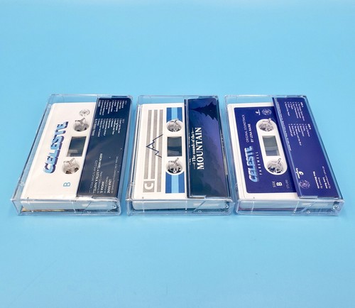 Celeste Original Soundtrack + B-Sides Remixes + Farewell 3 Cassette Tape Set - Picture 2 of 4