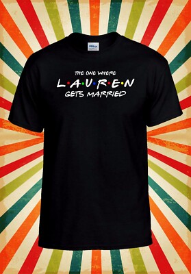  T-Shirt The One Where Custom Name Männer Frauen Unisex Baseball T-Shirt Top 2779