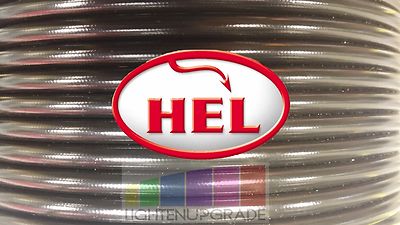 BLACK SV1000 S 03-07 HEL BRAIDED CLUTCH LINE HOSE PLUS REAR BRAKE LINE HOSE